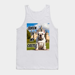 Queen of My Castle Frenchie Tank Top